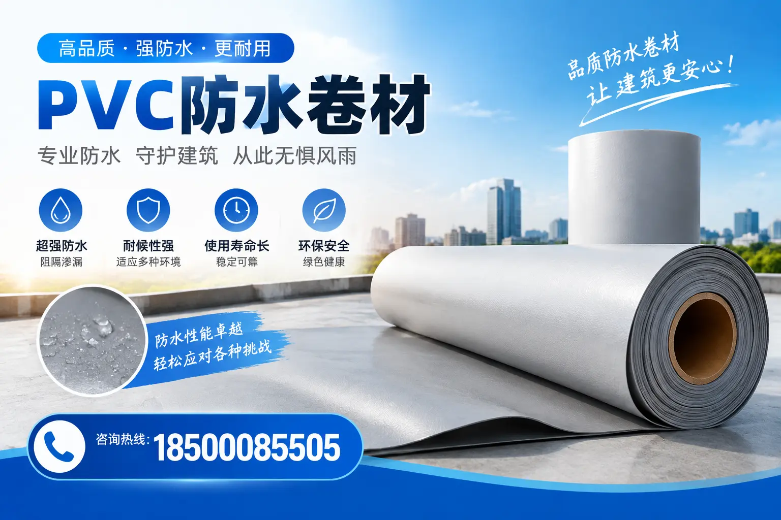 如何选择高质量的PVC防水卷材?贵港消费者必看指南
